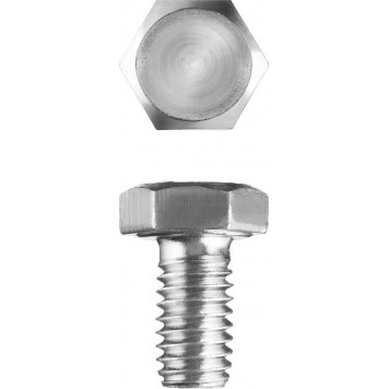 303080-20-050 | Болт ГОСТ 7798-70, M20 x 50 мм, 5 кг, кл. пр. 5.8, оцинкованный, ЗУБР МАСТЕР-0