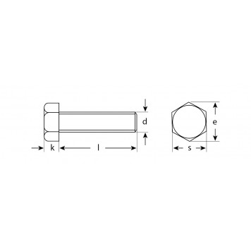 303086-10-040 | Болт ГОСТ 7798-70, M10 x 40 мм, 4 шт, кл. пр. 5.8, оцинкованный, ЗУБР МАСТЕР-5