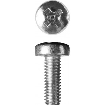 303150-03-010 | Винт DIN 7985, M3 x 10 мм, 5 кг, кл. пр. 4.8, оцинкованный, ЗУБР МАСТЕР-0