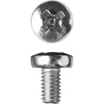 303150-06-012 | Винт DIN 7985, M6 x 12 мм, 5 кг, кл. пр. 4.8, оцинкованный, ЗУБР МАСТЕР-0