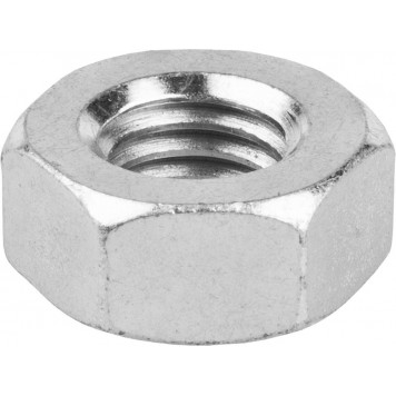 303550-10 | Гайка ГОСТ 5927-70, M10, 5 кг, кл. пр. 6, оцинкованная, ЗУБР МАСТЕР-0