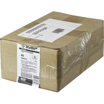 303580-03 | Гайка DIN 985 с нейлоновым кольцом, M3, 5 кг, кл. пр. 6, оцинкованная, ЗУБР МАСТЕР-4