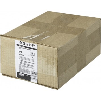 303580-10 | Гайка DIN 985 с нейлоновым кольцом, M10, 5 кг, кл. пр. 6, оцинкованная, ЗУБР МАСТЕР-4