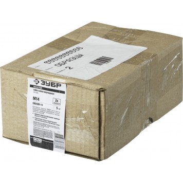 303580-14 | Гайка DIN 985 с нейлоновым кольцом, M14, 5 кг, кл. пр. 6, оцинкованная, ЗУБР МАСТЕР-4