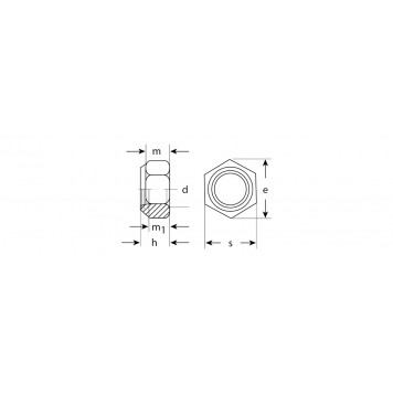 303586-04 | Гайка DIN 985 с нейлоновым кольцом, M4, 20 шт, кл. пр. 6, оцинкованная, ЗУБР МАСТЕР-5