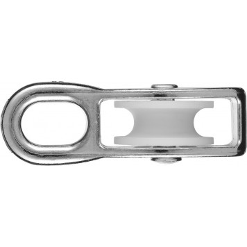 304586-20 | Блок одинарный, 6x20мм, 1 шт, нейлоновый шкив, ЗУБР-2