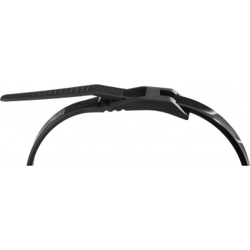 30935-36-280 | Кабельные стяжки черные, с плоским замком, 3.6 х 280 мм, 50 шт, нейлоновые, ЗУБР ПРОФЕССИОНАЛ-4