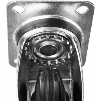 30936-200-S | Колесо поворотное d=200 мм, г/п 185 кг, резина/металл, игольчатый подшипник, ЗУБР ПРОФЕССИОНАЛ-8