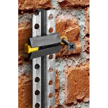 3095-50 | 50 шт зажим пластиковый для маячкового профиля, ЗАМШ-П, ЗУБР МАСТЕР-6