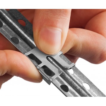 30950-100 | крепление для установки маячковых профилей 100 шт, креммер, ЗУБР МАСТЕР-9