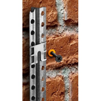 30950-50 | 50 шт крепление для установки маячковых профилей, креммер, ЗУБР МАСТЕР-6