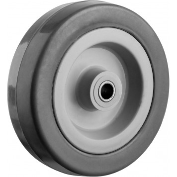 30956-100 | Колесо d=100 мм, г/п 65 кг, резина/полипропилен, ЗУБР МАСТЕР-0