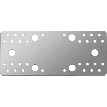 31023-210 | Крепежная пластина 210х90 х 2.5мм, ЗУБР КП-2.5-0
