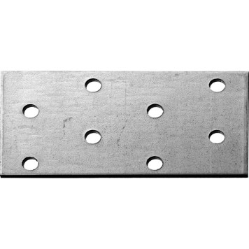 310256-040-080 | Пластина соединительная ПС-2.0, 40х80 х 2мм, ЗУБР-0
