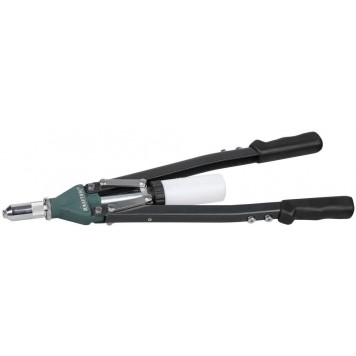 31179 | Заклепочник двуручный силовой, d=2,4-6,4мм для вытяжных заклепок из алюминия, стали, нерж cтали, усил литой корпус, контейнер, KRAFTOOL RS-55-0