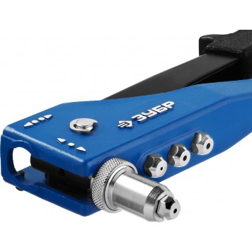 31194 | Заклепочник поворотный 90-180°, для заклёпок d=2,4-4,8 мм - алюминий и сталь, d=2,4-4,0 - нерж сталь, литой корпус, Профессиона, ПРО-180, ЗУБР ПРОФЕССИОНАЛ-6