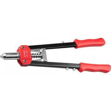 31198 | Заклепочник двуручный силовой, для заклёпок d=2,4-4,8мм - алюминий, сталь, нерж сталь, усиленный литой корпус, Т-48, ЗУБР ПРОФЕССИОНАЛ-0