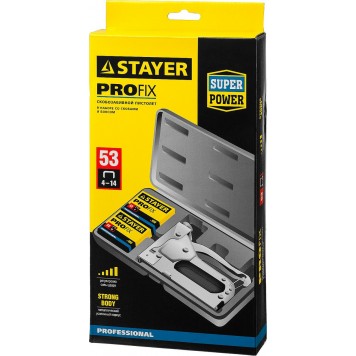 3150-H4_z01 | Степлер "Pro 53" для скоб тип 53 (4-14 мм), в кейсе, STAYER PROFESSIONAL-5