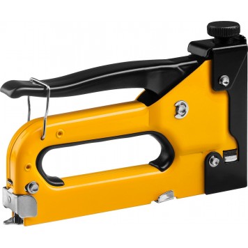 31501 | Степлер "Max 53" с регулировкой силы удара, металлический корпус, для тонкой скобы тип 53 (4-14 мм), STAYER MASTER-6