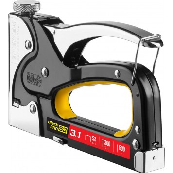 31507 | Степлер для скоб "BlackPro 53" 3-в-1: тип 53 (4-14 мм) / 300 (10-14 мм) / 500 (14 мм), STAYER PROFESSIONAL-8
