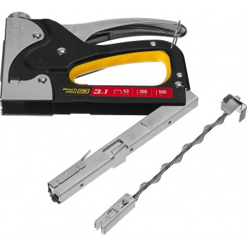 31507 | Степлер для скоб "BlackPro 53" 3-в-1: тип 53 (4-14 мм) / 300 (10-14 мм) / 500 (14 мм), STAYER PROFESSIONAL-10