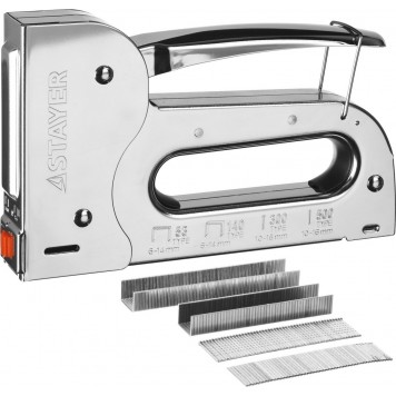 31515_z01 | Степлер для скоб 6-в-1: тип 53 (6-14 мм) / 140 (6-14 мм) / 13 (6-14 мм) / 53F (6-14 мм) / 300 (16 мм) / 500 (16 мм), STAYER-0