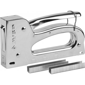 31525 | Степлер для скоб "Универсал 10" 4-в-1: тип 53 (6-10 мм) / 140 (6-10 мм) / 53F (6-10 мм) / 13 (6-10 мм), ЗУБР ПРОФЕССИОНАЛ-0