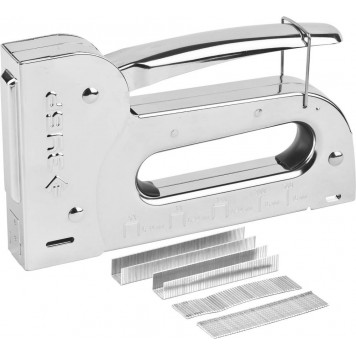 31527 | Степлер для скоб "Универсал 14" 6-в-1: тип 53 (6-14 мм) / 140 (8-14 мм) / 53F (8-14 мм) / 13 (6-14 мм) / 300 (16 мм) 500 (16 мм), ЗУБР ПРОФЕССИОНАЛ-0