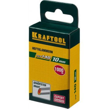 31680-10 | скобы для степлера тонкие тип 140, 1000 шт 10 мм, KRAFTOOL-3
