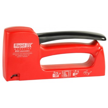 31710-R53E | Пистолет скобозабивной пластмассовый, 4-10 мм, RAPID WORKLINE-0