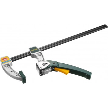 32019-75-300 | Струбцина, рычажная, быстрозажимная, тип "F", 75х300 мм, KRAFTOOL-0