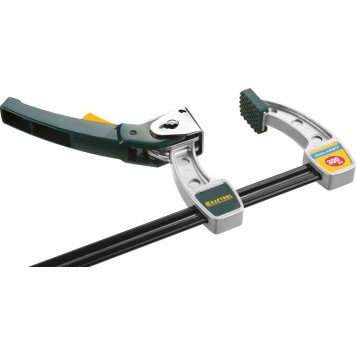 32019-75-300 | Струбцина, рычажная, быстрозажимная, тип "F", 75х300 мм, KRAFTOOL-9