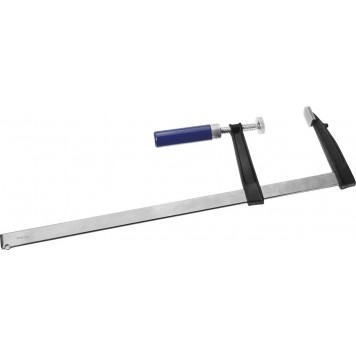 3205-120-500 | Струбцина, тип "F", деревянная ручка, стальная закаленная рейка, 120х500мм, DEXX-0