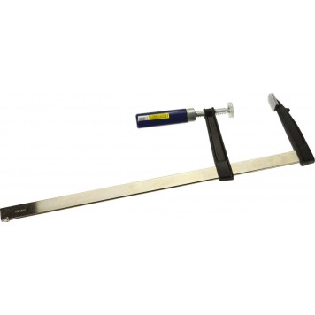 3205-120-500 | Струбцина, тип "F", деревянная ручка, стальная закаленная рейка, 120х500мм, DEXX-1