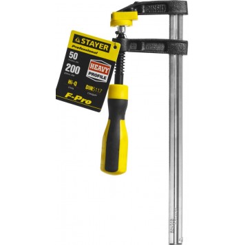 32095-050-200 | Струбцина тип F 200/50 мм, STAYER HERCULES-F HF-20/5-3