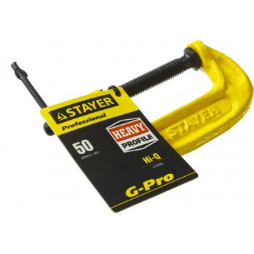32144-050 | Струбцина G-образная, 50мм, STAYER PROFI-3