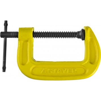 32144-075 | Струбцина G-образная, 75мм, STAYER PROFI-0