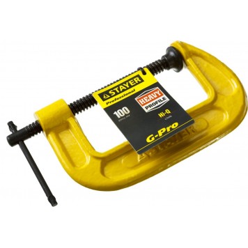 32144-100 | Струбцина G-образная, 100мм, STAYER PROFI-3