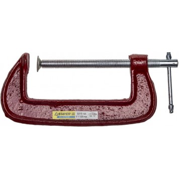 3215-125 | Струбцина G-образная, 125мм, STAYER-0