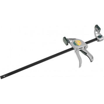 32228-45 | Струбцина ручная пистолетная, металлический корпус, 450/650мм, 200кгс, KRAFTOOL ECOKRAFT-9
