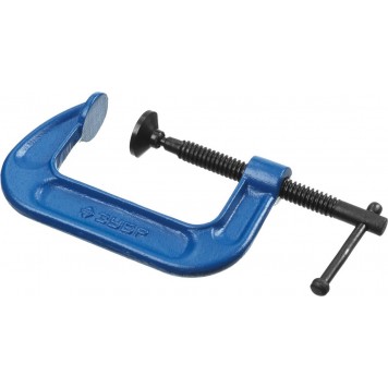 32245-075_z01 | Струбцина тип "G", корпус - ковкий чугун, 75мм, ЗУБР ПРОФЕССИОНАЛ-0