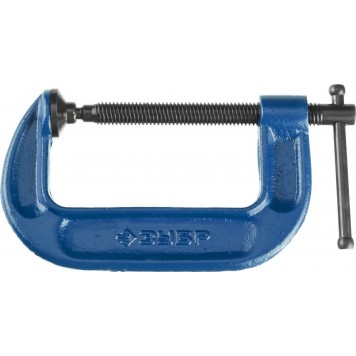 32245-100_z01 | Струбцина тип "G", корпус - ковкий чугун, 100мм, ЗУБР ПРОФЕССИОНАЛ-0