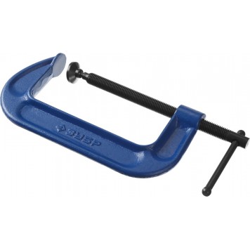 32245-150_z01 | Струбцина тип "G", корпус - ковкий чугун. 150мм, ЗУБР ПРОФЕССИОНАЛ-0