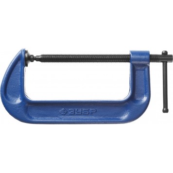 32245-150_z01 | Струбцина тип "G", корпус - ковкий чугун. 150мм, ЗУБР ПРОФЕССИОНАЛ-2