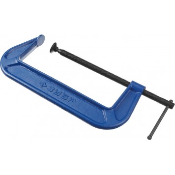 32245-300_z01 | Струбцина тип "G", корпус - ковкий чугун. 300мм, ЗУБР ПРОФЕССИОНАЛ-0