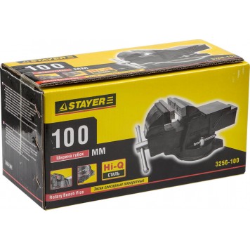 3256-100 | слесарные тиски 100 мм, STAYER-1