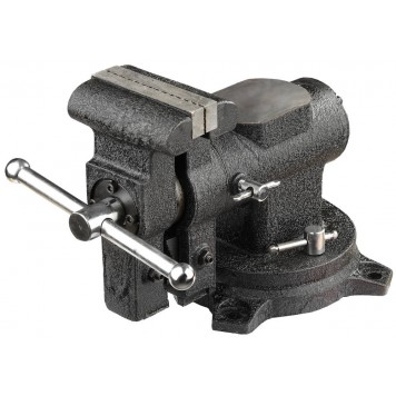 32590 | Тиски слесарные многофункц с поворотным основанием, 125мм, 21,9кг, STAYER PROFI-0