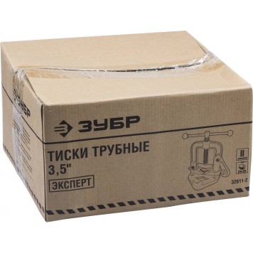 32611-2 | 3,5 ", тиски для труб, ЗУБР МАСТЕР-1