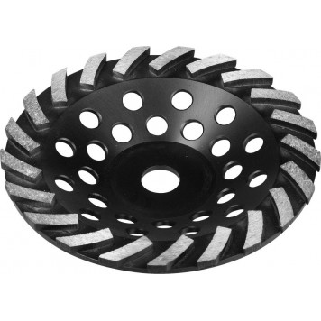 33370-180 | Чашка алмазная сегментная, высота 22,2мм, 180мм, Турбо, ЗУБР ПРОФЕССИОНАЛ-0