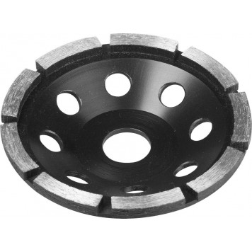 33373-115 | Чашка алмазная сегментная однорядная, высота 22,2мм, 115мм, ЗУБР ПРОФЕССИОНАЛ-0